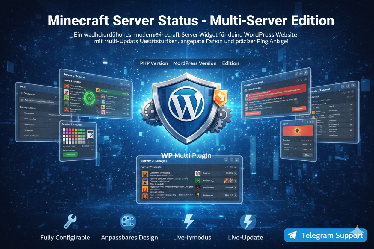 Minecraft Service Status Page Meine Projekte | M_Viper